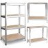 Металлический складской стеллаж 150 x 75 x 30 Plonos 470000