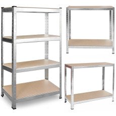 Металлический складской стеллаж 180 x 90 x 40 Plonos 470200