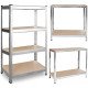 Металлический складской стеллаж 180 x 90 x 40 Plonos 470200