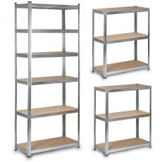 Металлический складской стеллаж Humberg HR-814 222 x 90 x 40 см