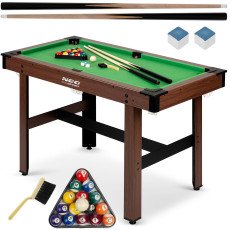 Большой детский бильярдный стол 4ft Neo-Sport NS-807 — комплект