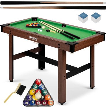 Большой детский бильярдный стол 4ft Neo-Sport NS-807 — комплект