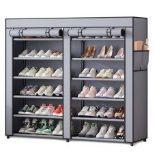 Текстильный шкаф для обуви Massido MS-805 графитовый