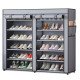 Текстильный шкаф для обуви Massido MS-805 графитовый