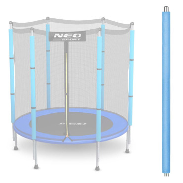 Верхний столб для сетки батута 4,5 ft синий Neo-Sport