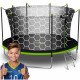 Батут садовый 15ft (465 см) с внутренней сеткой и лестницей Neo-Sport