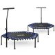 Фитнес‑батут с ручкой 127 cm Neo-Sport — шестиугольный, синий