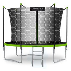 Садовая батут 10ft/312cm с внутренней сеткой и лестницей Neo-Sport