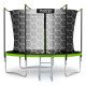 Садовая батут 10ft/312cm с внутренней сеткой и лестницей Neo-Sport