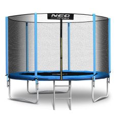 Садовая батут 6ft/183cm с внешней сеткой и лестницей Neo-Sport