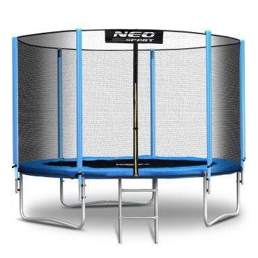Садовая батут 6ft/183cm с внешней сеткой и лестницей Neo-Sport