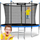 Садовый батут 10ft/312cm с внутренней сеткой и лестницей Neo-Sport