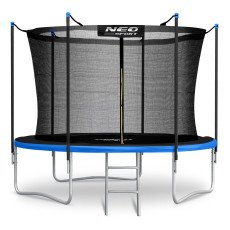 Садовый батут 6ft/183cm с внутренней сеткой и лестницей Neo-Sport