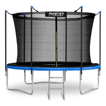 Садовый батут 6ft/183cm с внутренней сеткой и лестницей Neo-Sport