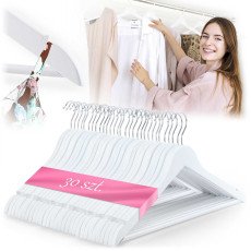 Деревянные плечики для одежды 30 шт. MS-858 Massido