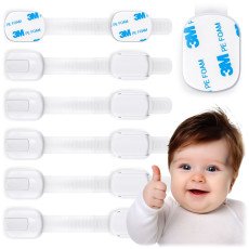 Блокировка открытия шкафчиков Ricokids 798100 6 шт — белая