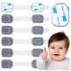 Блокировка открытия шкафчиков Ricokids 798101 6 шт — серая