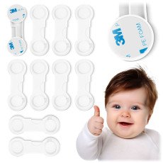 Блокировка открытия шкафчиков Ricokids 798300 10 шт — белая