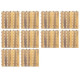 Набор из 10 матовых деревянных плиток для террас 30x30см (11967)