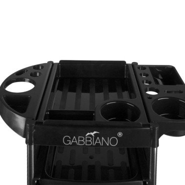 Friziera ratiņi Gabbiano FX10C Black