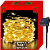 Рождественская гирлянда на солнечных батареях 200 LED (11397)