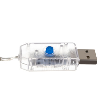 USB 300 LED гирлянда MIX (17243)