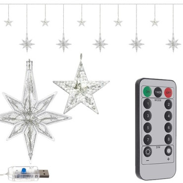 Рождественская гирлянда USB Cold White 138 LED (17227)