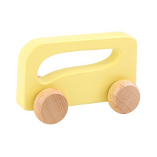 ТУКИ ИГРУШКА Деревянная игрушка Push Bus для детей