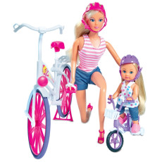 Кукла Штеффи и велосипедная прогулка Эви Лав Симба