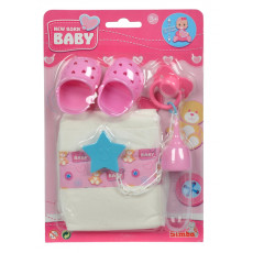 Simba New Born Baby Starter Kit Обувь Пустышка Подгузник Бутылочка