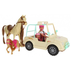 SIMBA Штеффи и кукла Эви с лошадью и пони Приключение
