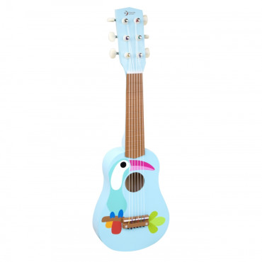 CLASSIC WORLD Drewniana Gitara Dla Dzieci Toucan