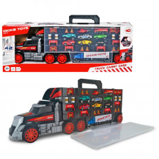Dickie автомобильный чемоданчик с игрушечными машинками 2в1 грузовик