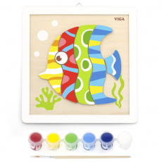 VIGA radošuma komplekts DIY Painting Fish