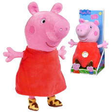 SIMBA Пеппа Свинка Плюшевый талисман со звуком 22см Мягкая игрушка