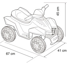 FEBER Quad 6V raibam akumulatoram