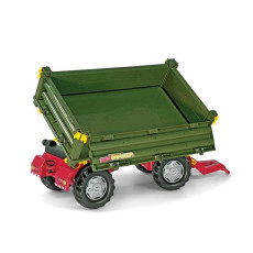 Rolly Toys rollyTrailer Piekabe Rolly Multi Divu Asu Zaļa