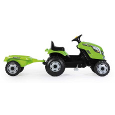 SMOBY Farmer XL Педальный трактор с прицепом - зеленый