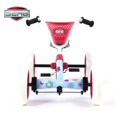 BERG pedālis Go-Kart Buzzy Bloom Silent Wheels 2-5 gadi līdz 30 kg