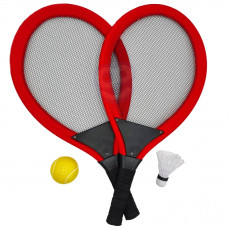 WOOPIE Большой Бадминтон Теннисные ракетки для детей Набор + Мяч Волан