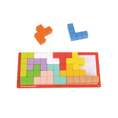 Takey Rotaļlietu puzzle Tetris Bricks 10 Grūtības līmeņi 22 el.