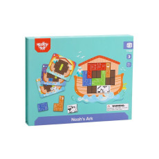 TAKEY ROTAĻLIETA Puzzle Magnētiskā Puzzle Tetris Noah's Ark 26 el.