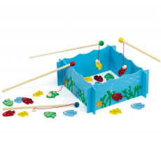 Makšķerēšana Zivis Koka Ģimenes Spēle Viga Rotaļlietas Magnēts