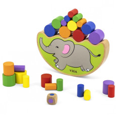 Деревянная головоломка Балансирующий Слон Вига Игрушки
