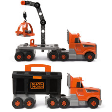 Smoby Truck 3in1 Black+Decker Tools Celtnis 60 Akc.