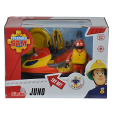Simba - Пожарный Сэм Джуно Спасательный скутер с фигуркой