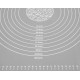 Силиконовый коврик для теста 64x45см (14107)