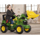 Rolly Toys John Deere Traktor na pedały Biegi Pompowane Koła 3-8 lat