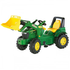 Rolly Toys rollyFarmtrac Traktor na pedały John Deere Łyżka 3-8 Lat
