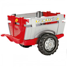 Rolly Toys rollyTrailer Przyczepa do traktora Otwierane Burty
